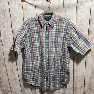 Polo Ralph Lauren Blaire Plaid Shirt, Size Medium, #282